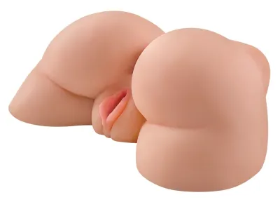Vibrační masturbátor ve tvaru zadečku Extreme Toyz, vagína a anus - obrázek 2