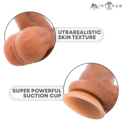 Realistické silikonové dildo Mr. Intense Gary XL s varlaty, 25,5 cm, Ø 5,1 cm - obrázek 7
