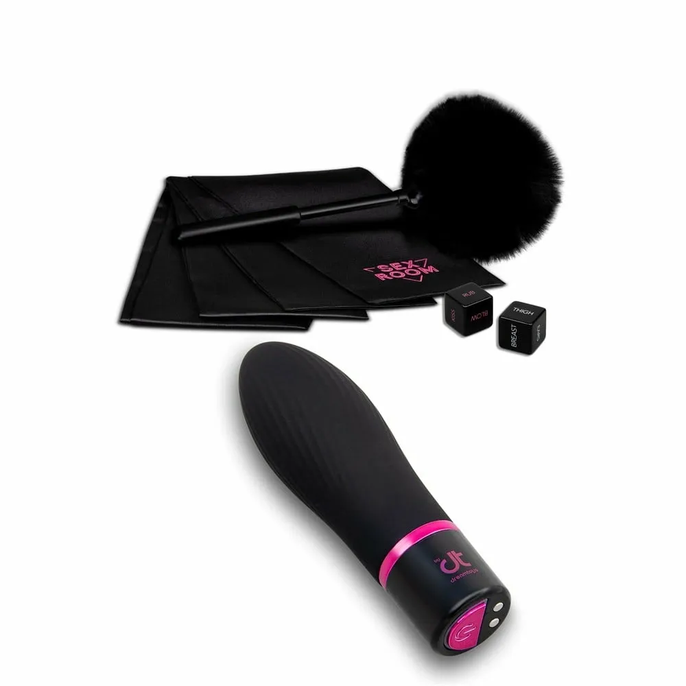 Erotická sada pro páry Dream Toys Sex Room Vibe Kit s nabíjecím vibrátorem - obrázek 2