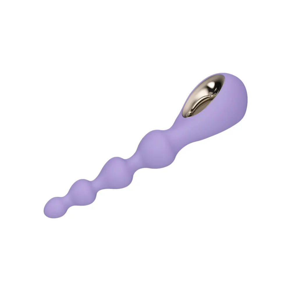 Vibrační anální kuličky LELO Soraya Beads, fialové - obrázek 7
