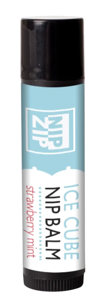 Chladivý stimulační balzám Sensuva Nip Zip, jahoda s mátou, 4 g