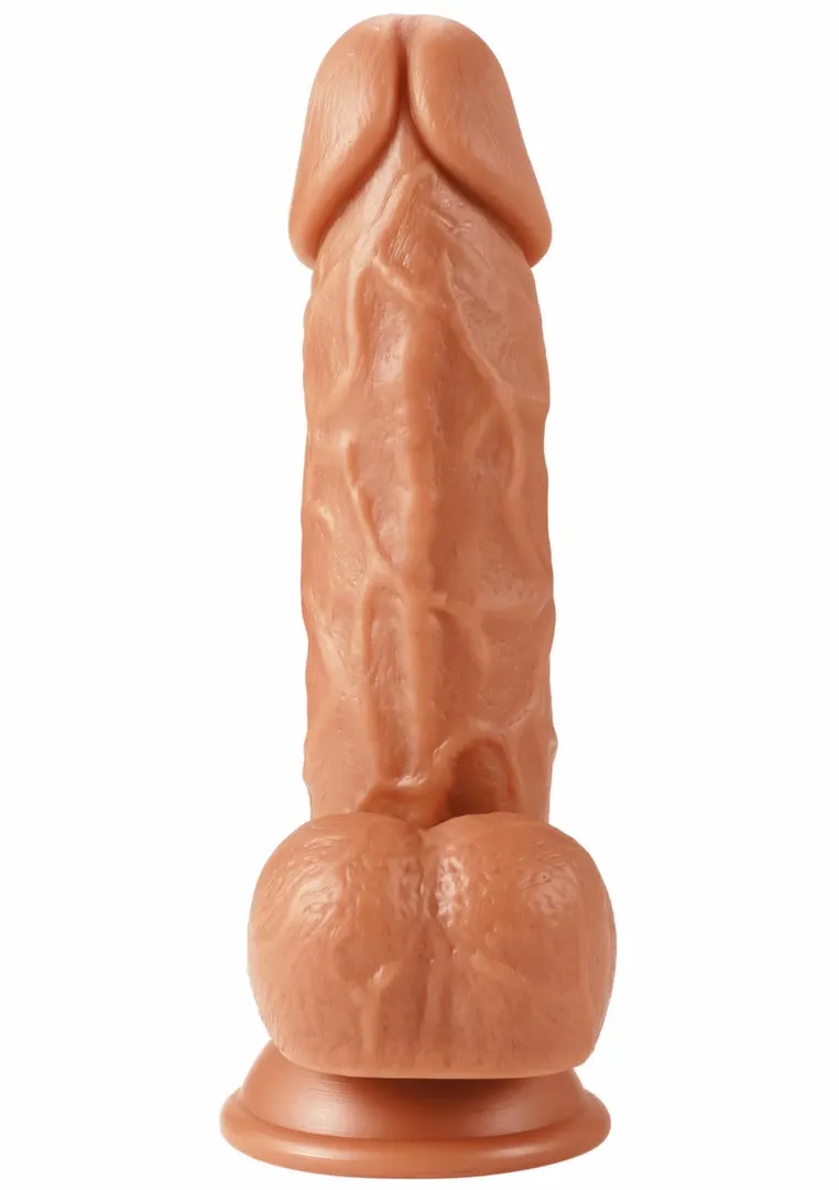 Realistické dildo Inferno by Hidden Desire, PVC, 21 cm, kompatibilní s postrojem - obrázek 4