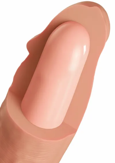 Realistické dildo INFERNO by HIDDEN DESIRE z tekutého silikonu, 16 cm - obrázek 9