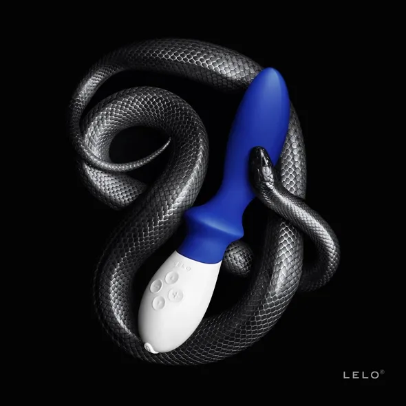 Stimulátor prostaty LELO Loki, vibrační, modrý - obrázek 2