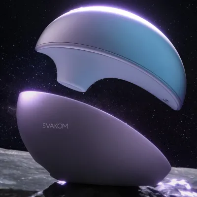 Tlakový stimulátor klitorisu Svakom Pulse Galaxie s projektorem hvězd, šeříkový - obrázek 3