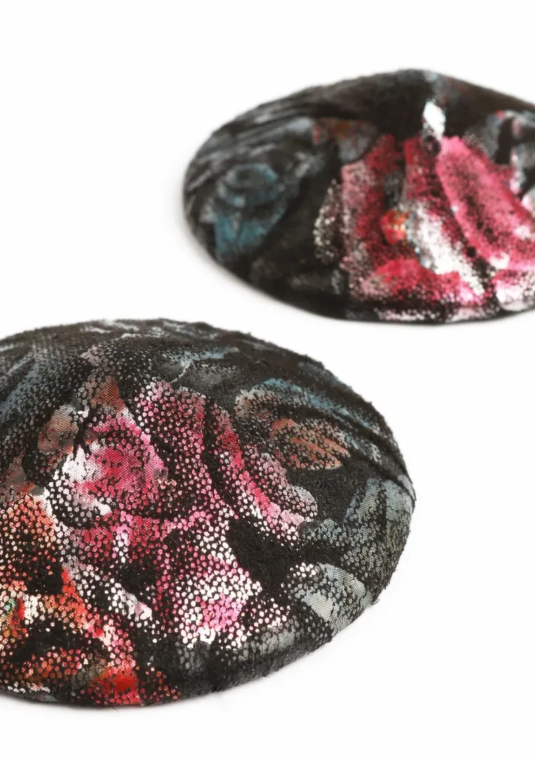 Ozdobné krytky na bradavky GEISHA Floral Jacquard, 2 ks - obrázek 2