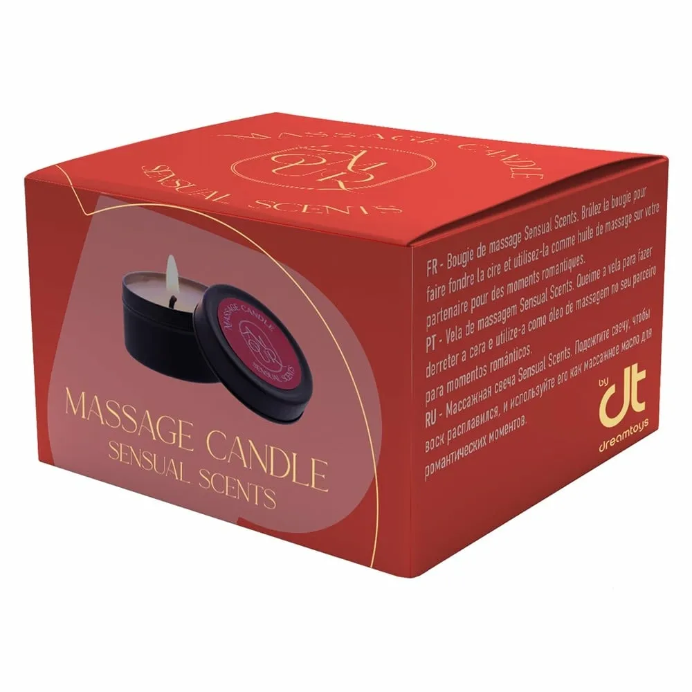 Masážní svíčka AMOUR Sensual Scents s exotickou vůní, sójový vosk, 30 g