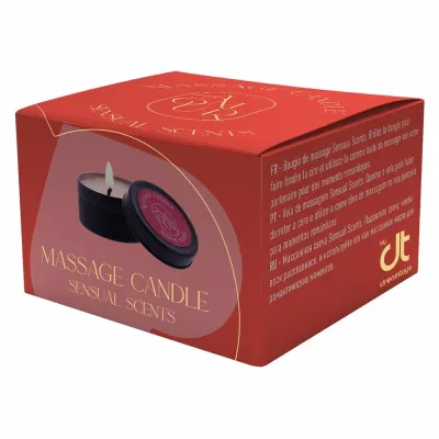 Masážní svíčka AMOUR Sensual Scents s exotickou vůní, sójový vosk, 30 g