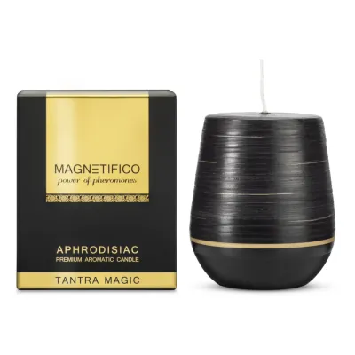Vonná svíčka Magnetifico Tantra Magic, santalové dřevo, ruční výroba, 36 h hoření - obrázek 2