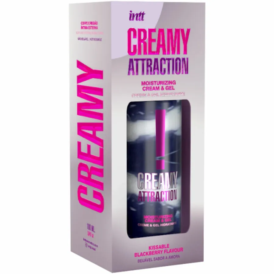 Hydratační krém a gel na líbání INTT Releases, příchuť ostružina, 100 ml - obrázek 2