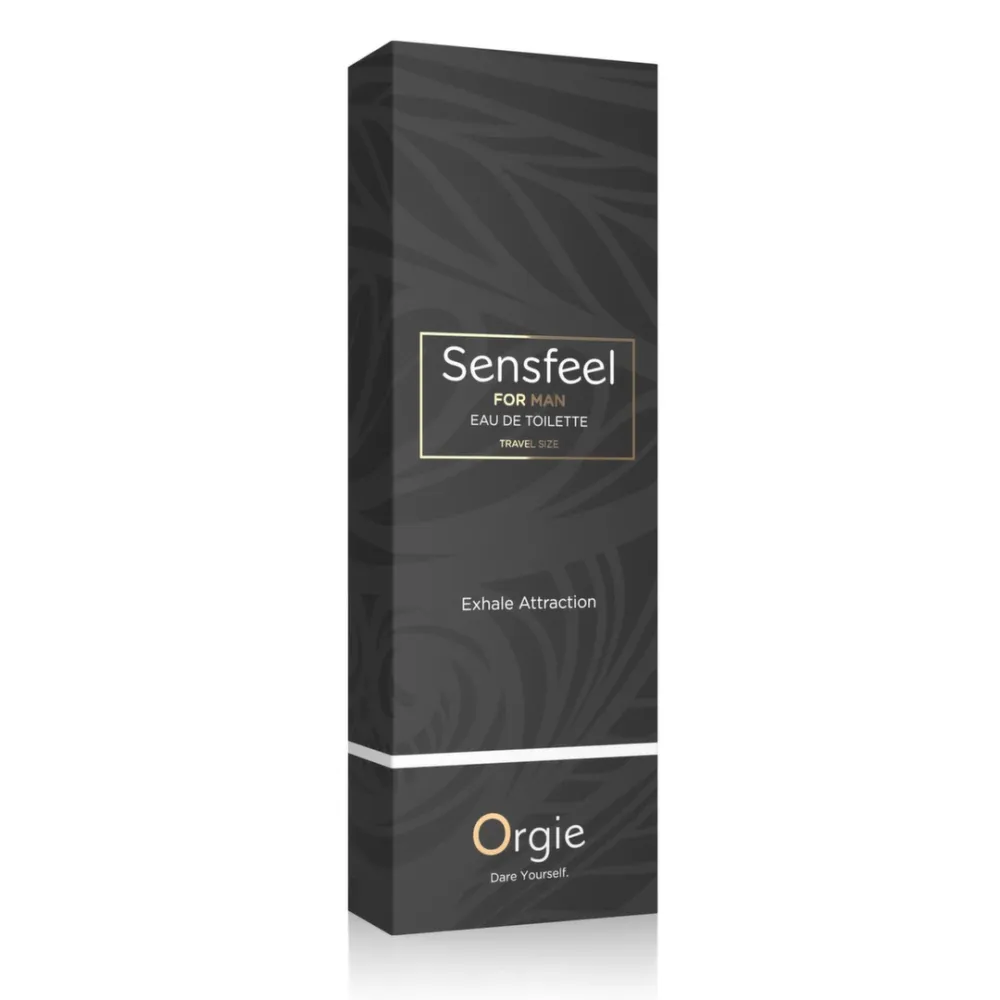 Toaletní voda s feromony pro muže Orgie Sensfeel, cestovní balení 10 ml - obrázek 3
