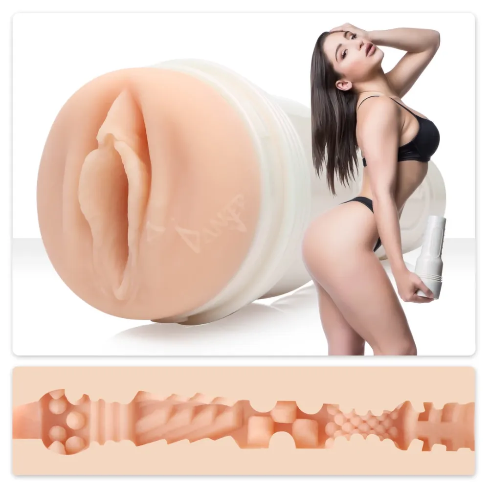 Masturbátor Fleshlight Girls Abella Danger, průhledný