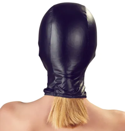 Elastická maska na hlavu Bad Kitty, černo-červená, unisex, univerzální velikost - obrázek 6