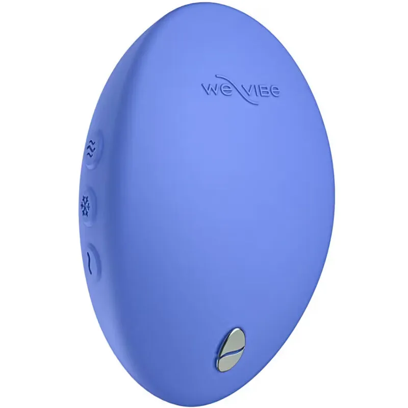Hřejivý a chladivý vibrátor We-Vibe Temp, levandulově modrý