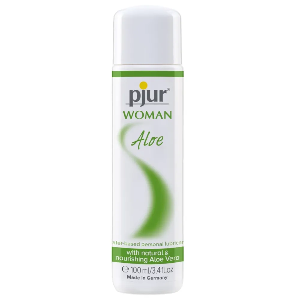 Lubrikační gel Pjur Woman Aloe s aloe vera, na vodní bázi, 100 ml