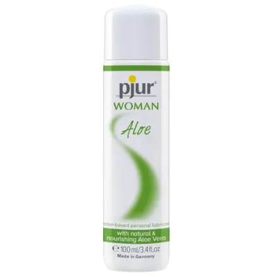 Lubrikační gel Pjur Woman Aloe s aloe vera, na vodní bázi, 100 ml