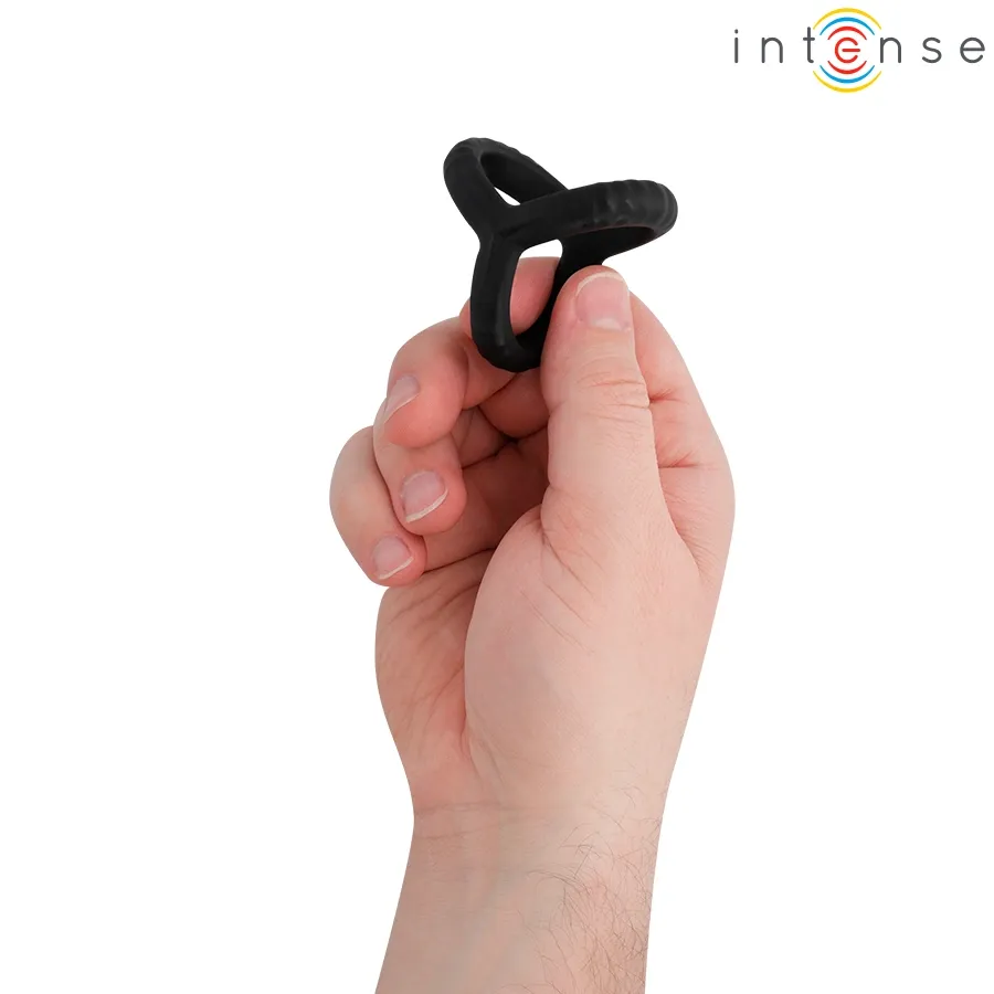 Nastavitelný trojitý erekční kroužek INTENSE John, model 4 - obrázek 2