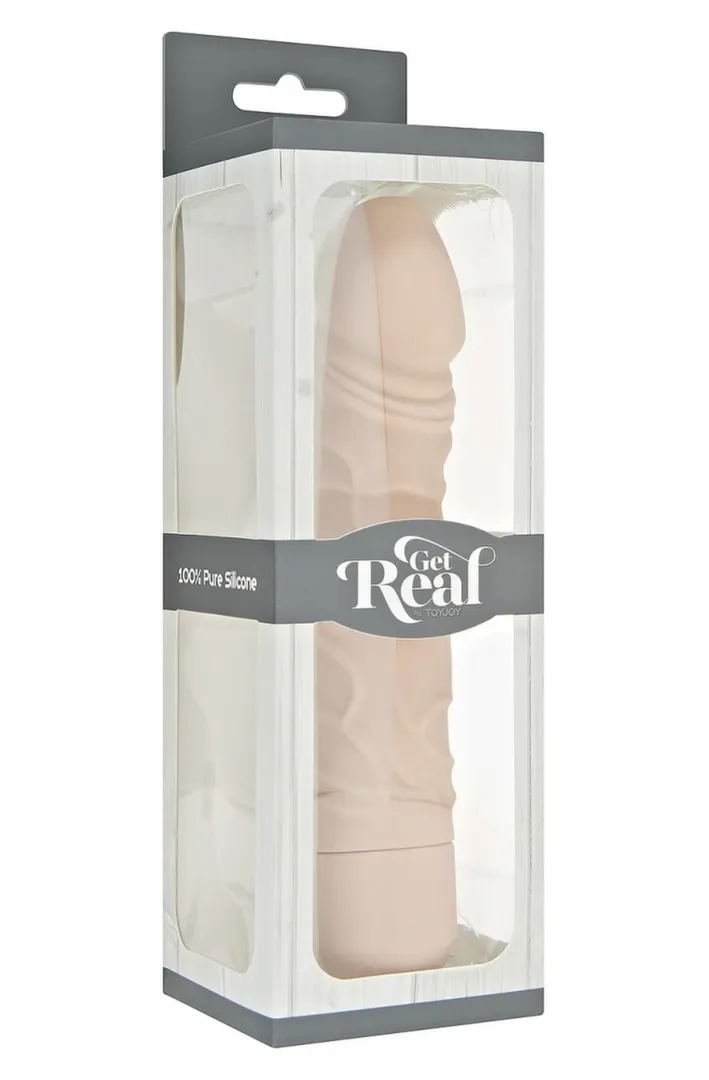 Realistický silikonový vibrátor Get Real Classic Original, tělový - obrázek 3