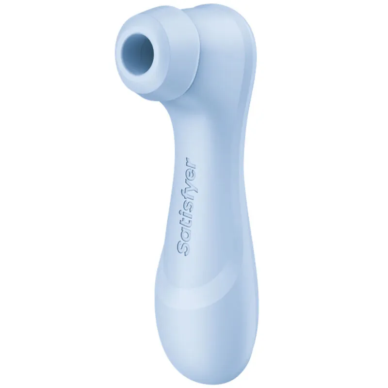 Tlakový stimulátor klitorisu Satisfyer Pro 2 Generation 4 s vibracemi, modrý - obrázek 3