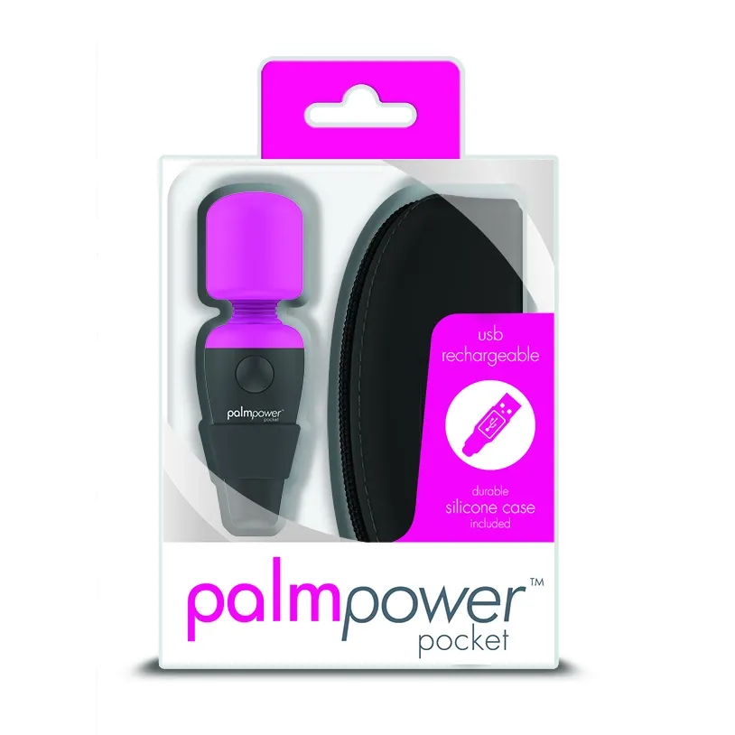 Mini masážní hlavice PalmPower Pocket, nabíjecí, cestovní velikost - obrázek 7