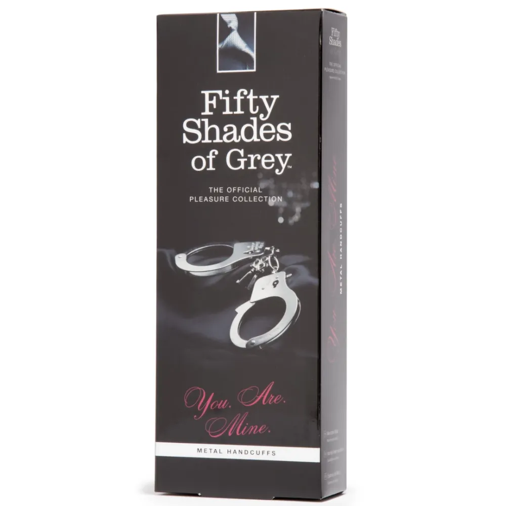 Kovová pouta Fifty Shades of Grey You Are Mine, s klíčky, 26,7 cm - obrázek 4