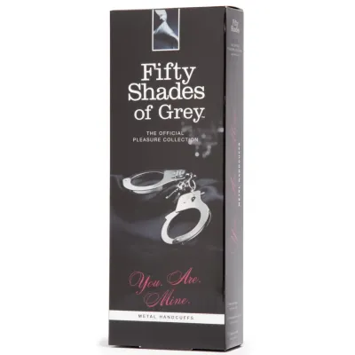 Kovová pouta Fifty Shades of Grey You Are Mine, s klíčky, 26,7 cm - obrázek 4
