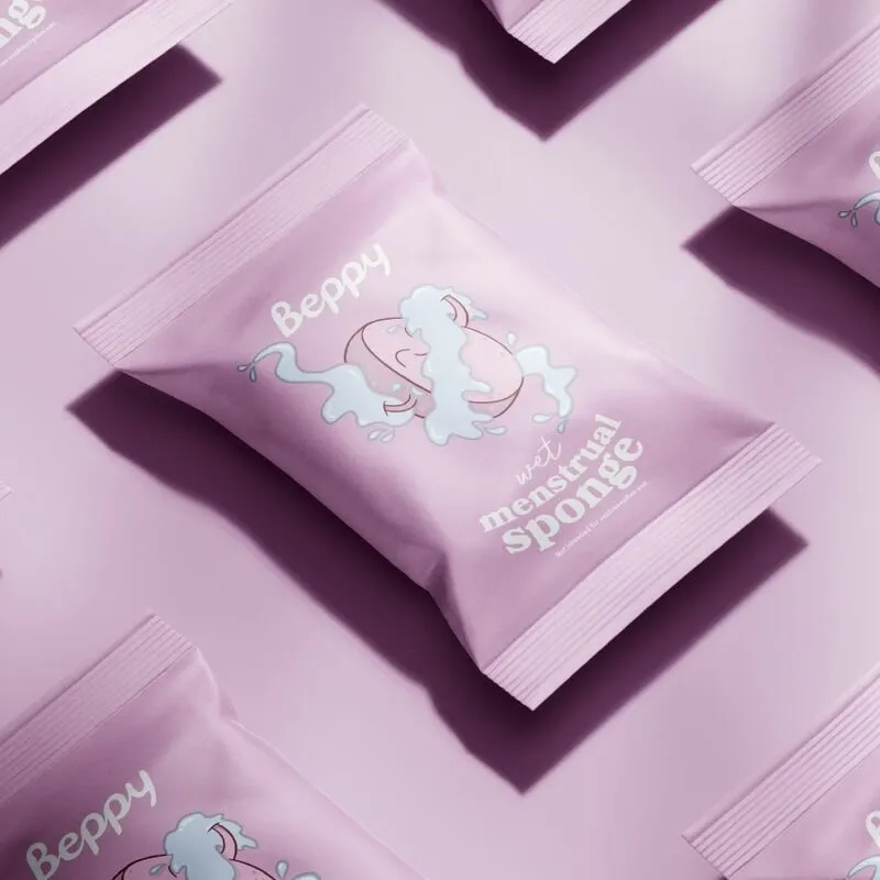 Tampony bez šňůrky Beppy Soft Comfort Wet s kluzným gelem, 30 ks - obrázek 2