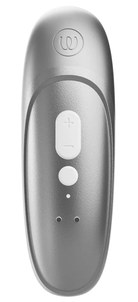 Tlakový stimulátor klitorisu Womanizer Pro Vibrant, stříbrně šedý - obrázek 5