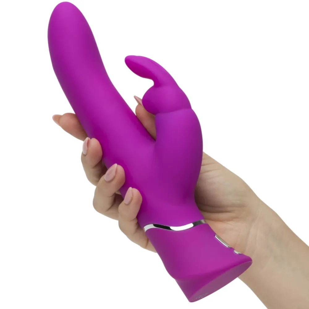 Přirážecí rabbit vibrátor Happy Rabbit Curve Power Motion, fialový - obrázek 6