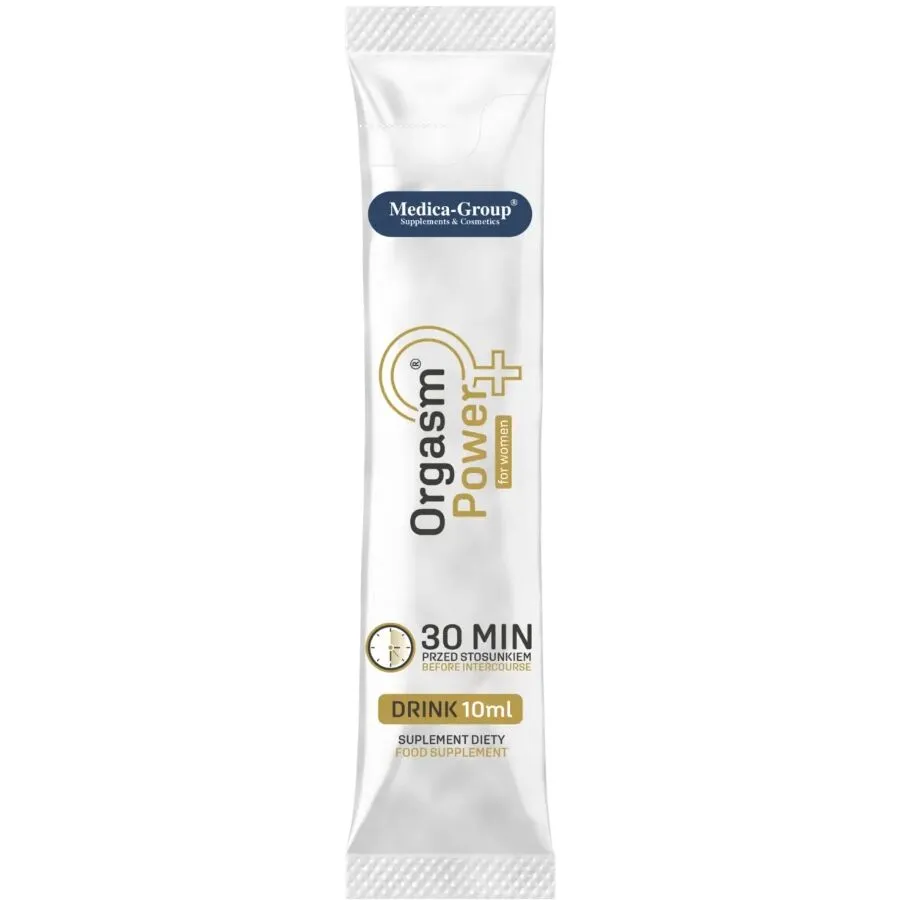 Tekutý doplněk stravy pro ženy Medica Group Orgasm Power, 10 ml