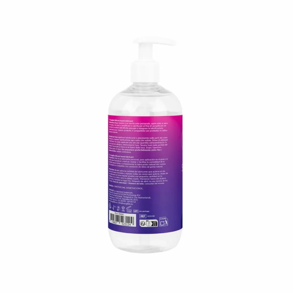Silikonový lubrikační gel EasyGlide, 500 ml - obrázek 5