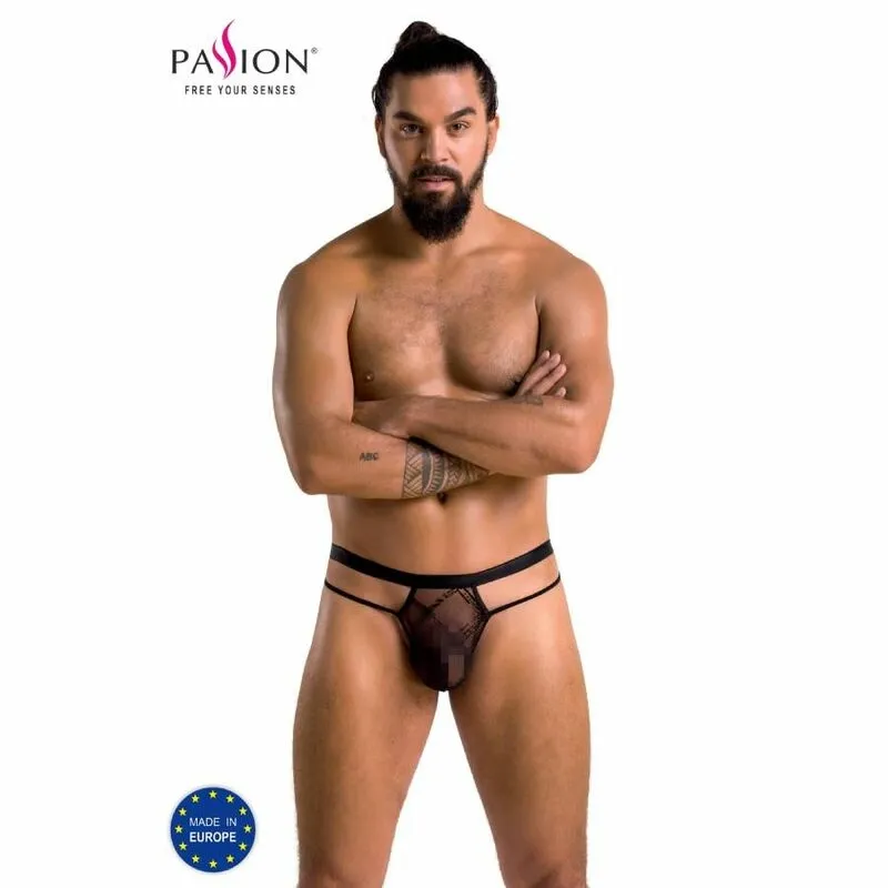 Pánská tanga Passion Collin, černá, S/M