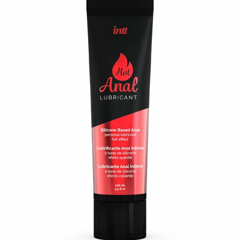 Hřejivý anální lubrikační gel INTT Hot Anal Silicon, hybridní, 100 ml