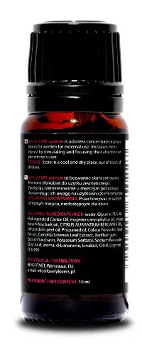 Feromony pro ženy Lovely Lovers BeMine Pure Woman, bez vůně, koncentrát 10 ml - obrázek 5