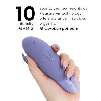 Tlakový stimulátor klitorisu s vibracemi Womanizer Enhance, lila - obrázek 10