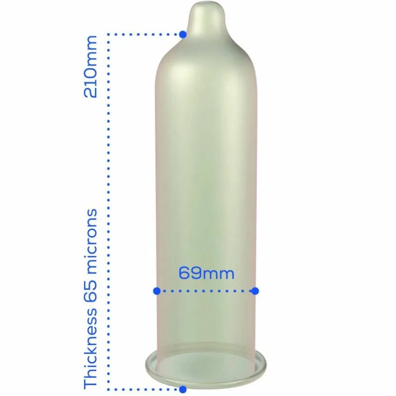Velké kondomy Pasante Super King XXL, 69 mm, 144 ks - obrázek 2