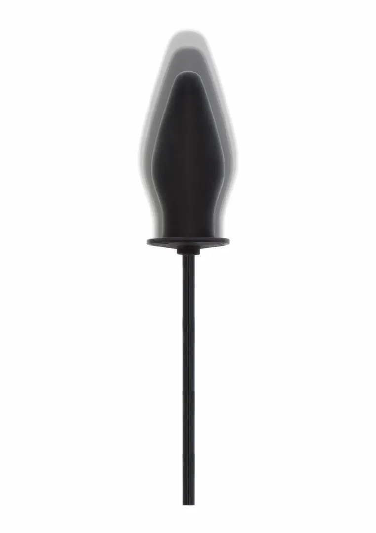 Nafukovací anální kolík Hidden Desire Extreme Inflatable Plug Advanced, silikon, černý - obrázek 7