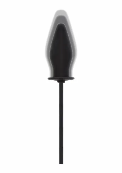 Nafukovací anální kolík Hidden Desire Extreme Inflatable Plug Advanced, silikon, černý - obrázek 7