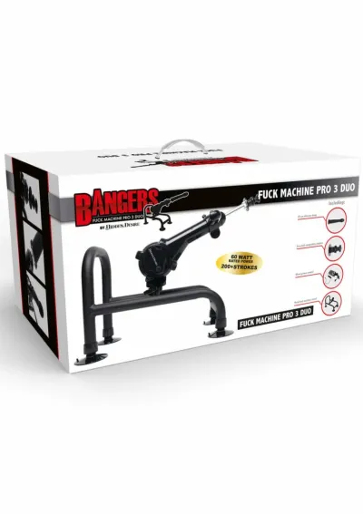 Sexuální stroj Bangers Fuck Machine Pro 3 Duo, kompaktní, 60 W - obrázek 3