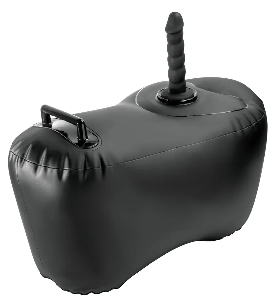 Nafukovací sedák s dildem Fetish Fantasy Series Body Dock, 69,2 cm, černý - obrázek 2