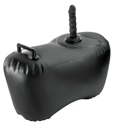 Nafukovací sedák s dildem Fetish Fantasy Series Body Dock, 69,2 cm, černý - obrázek 2
