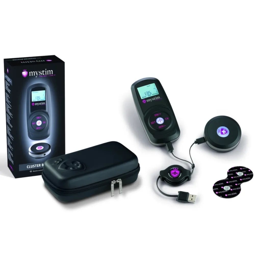 Bezdrátová sada pro elektrostimulaci Mystim Cluster Buster, 8 kanálů