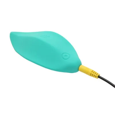 Vibrátor na klitoris ROMP Wave, ergonomický, tyrkysově zelený - obrázek 8