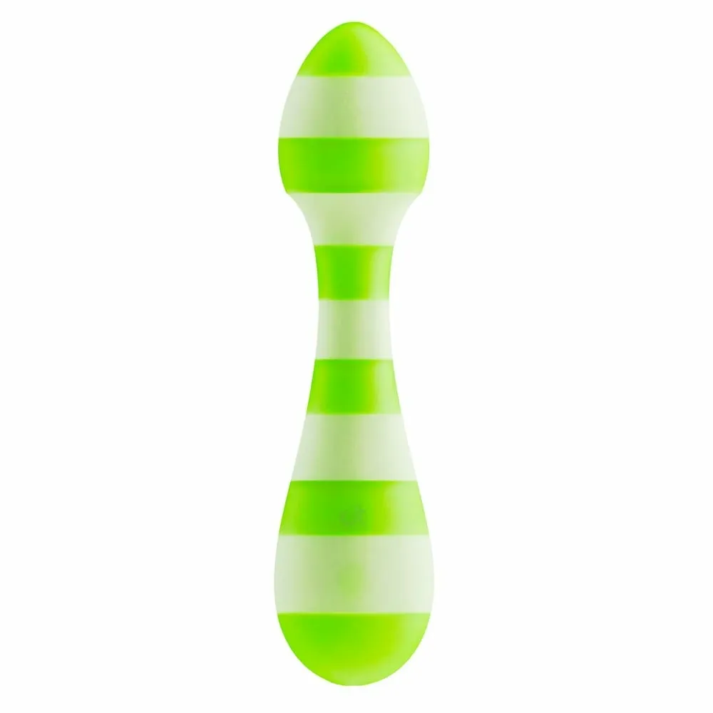 Cestovní masážní hlavice Glitz Green Girl, ohebná, nabíjecí, zelená, 14,5 cm - obrázek 2