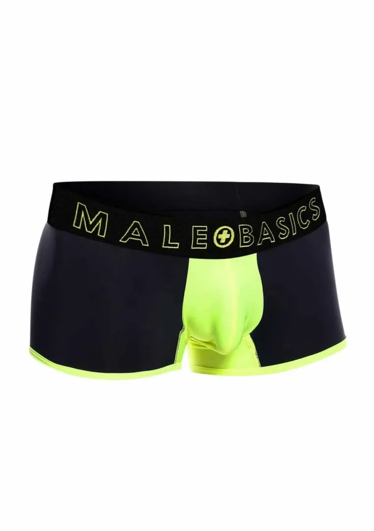 Pánské boxerky MaleBasics Neon Trunk, prodyšné, neonové - obrázek 3