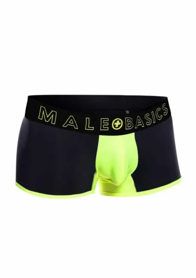 Pánské boxerky MaleBasics Neon Trunk, prodyšné, neonové - obrázek 3