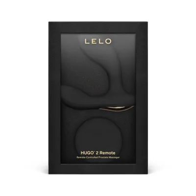 Stimulátor prostaty LELO Hugo 2 Remote s dálkovým ovládáním, černý - obrázek 5