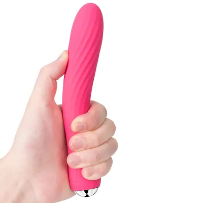 Hřejivý vibrátor Svakom Anya, silikonový, růžový - obrázek 2
