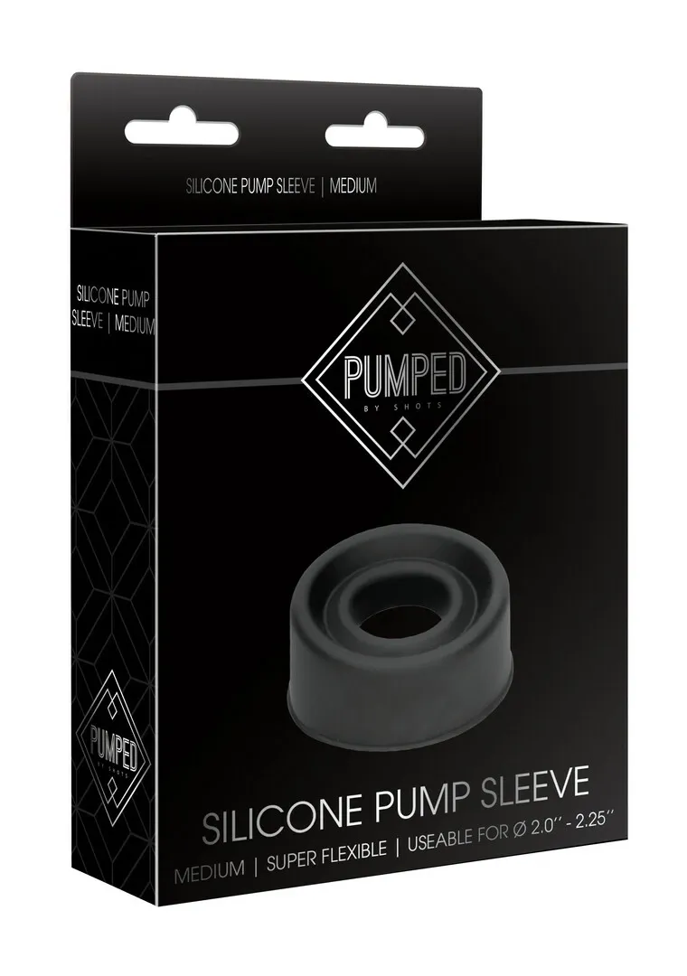 Silikonový návlek na vakuovou pumpu Pumped, střední, poloprůhledný - obrázek 8