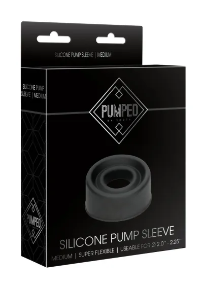 Silikonový návlek na vakuovou pumpu Pumped, střední, poloprůhledný - obrázek 8